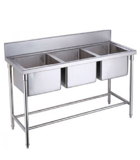 SS Triple Sink